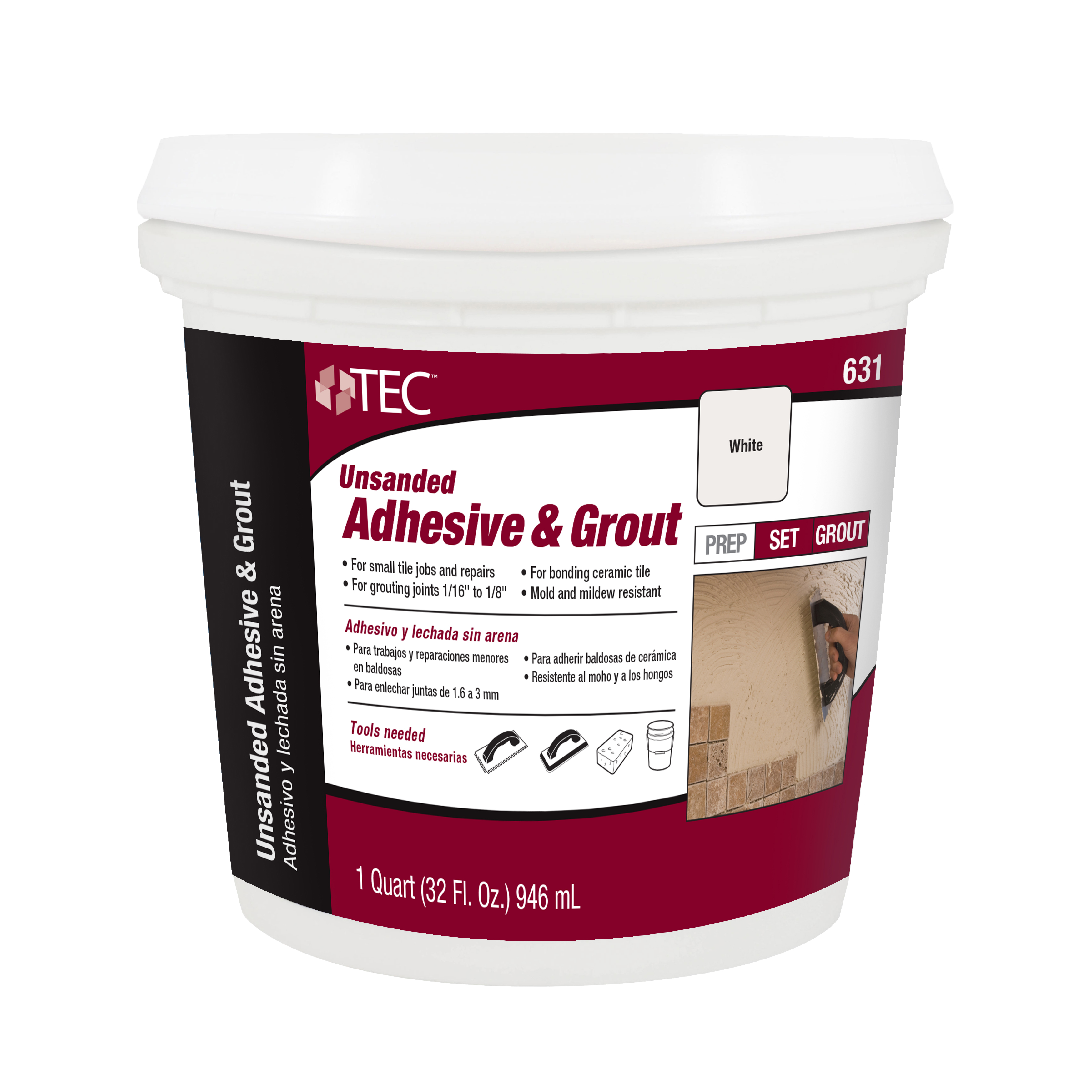 TEC 631_Adhesive & Grout_Uns_1qt.png