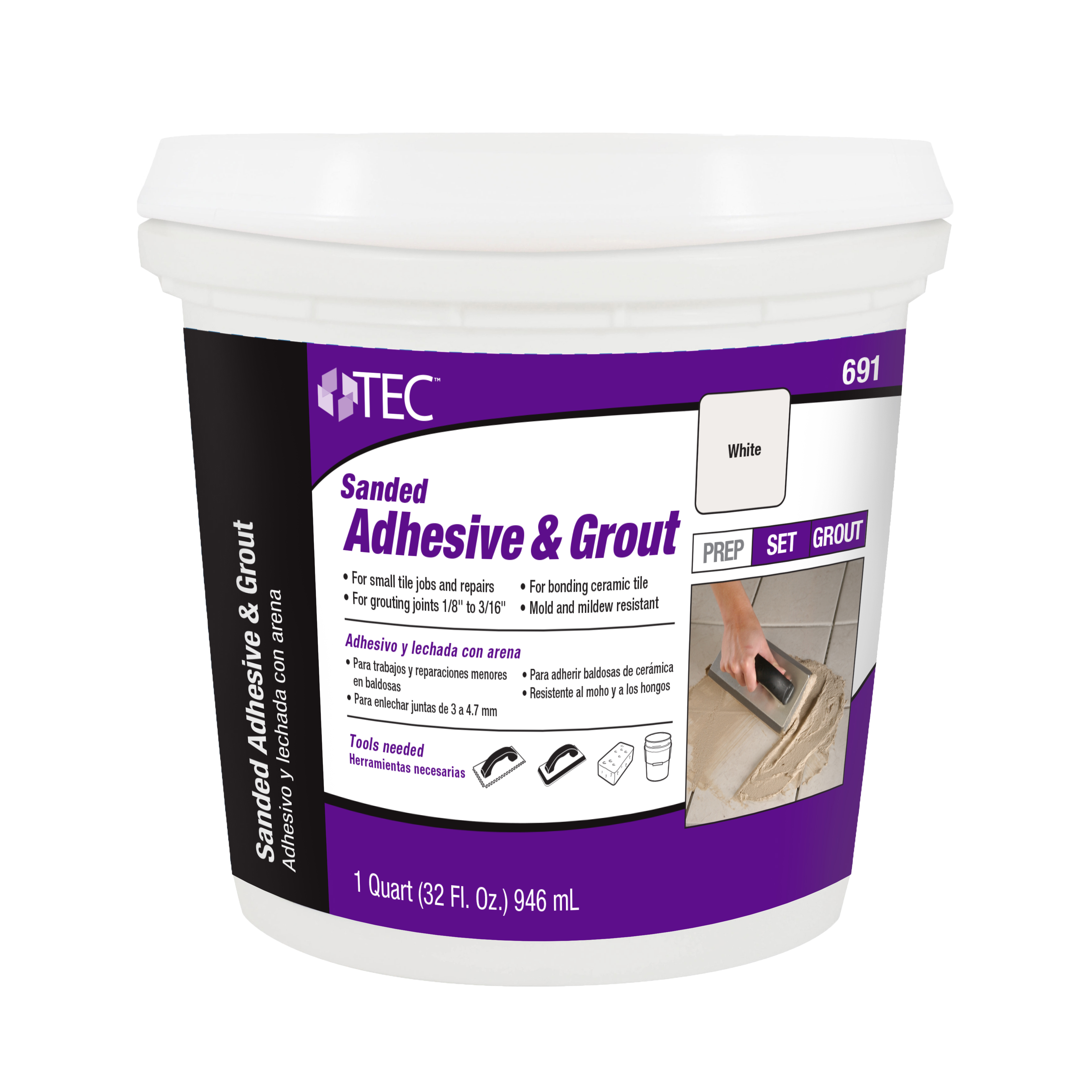 TEC 691_Adhesive & Grout_Snd_1qt.png