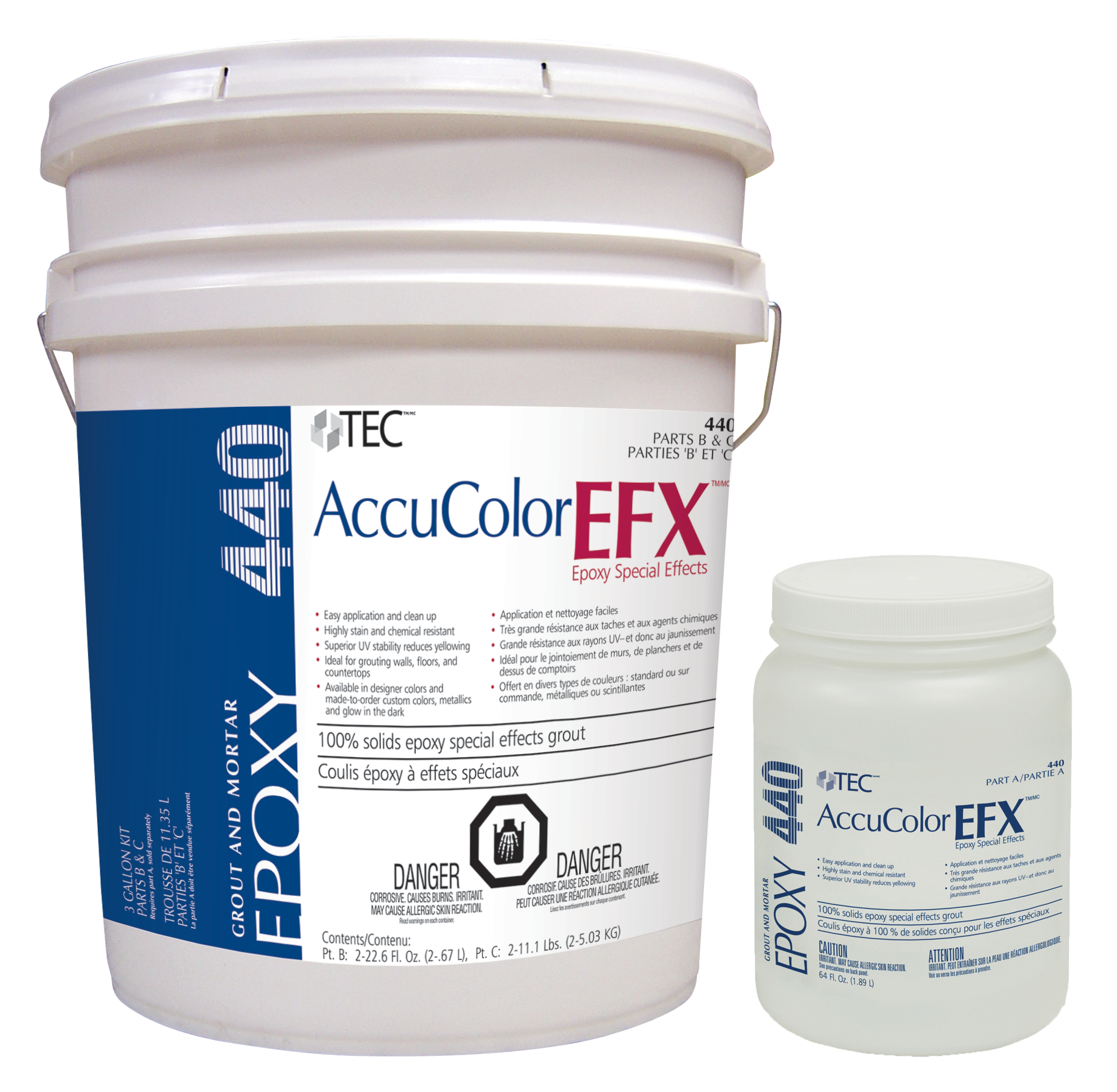 AccuColor EFX Epoxy Special Effects Grout